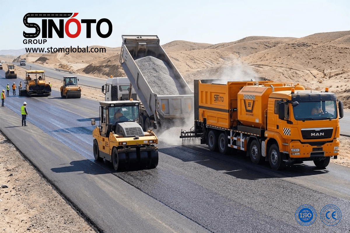 Asphalt Synchronous Chip Sealer
