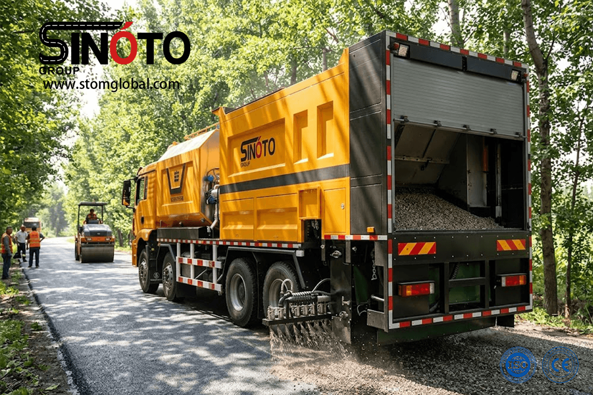 Asphalt Synchronous Chip Sealer