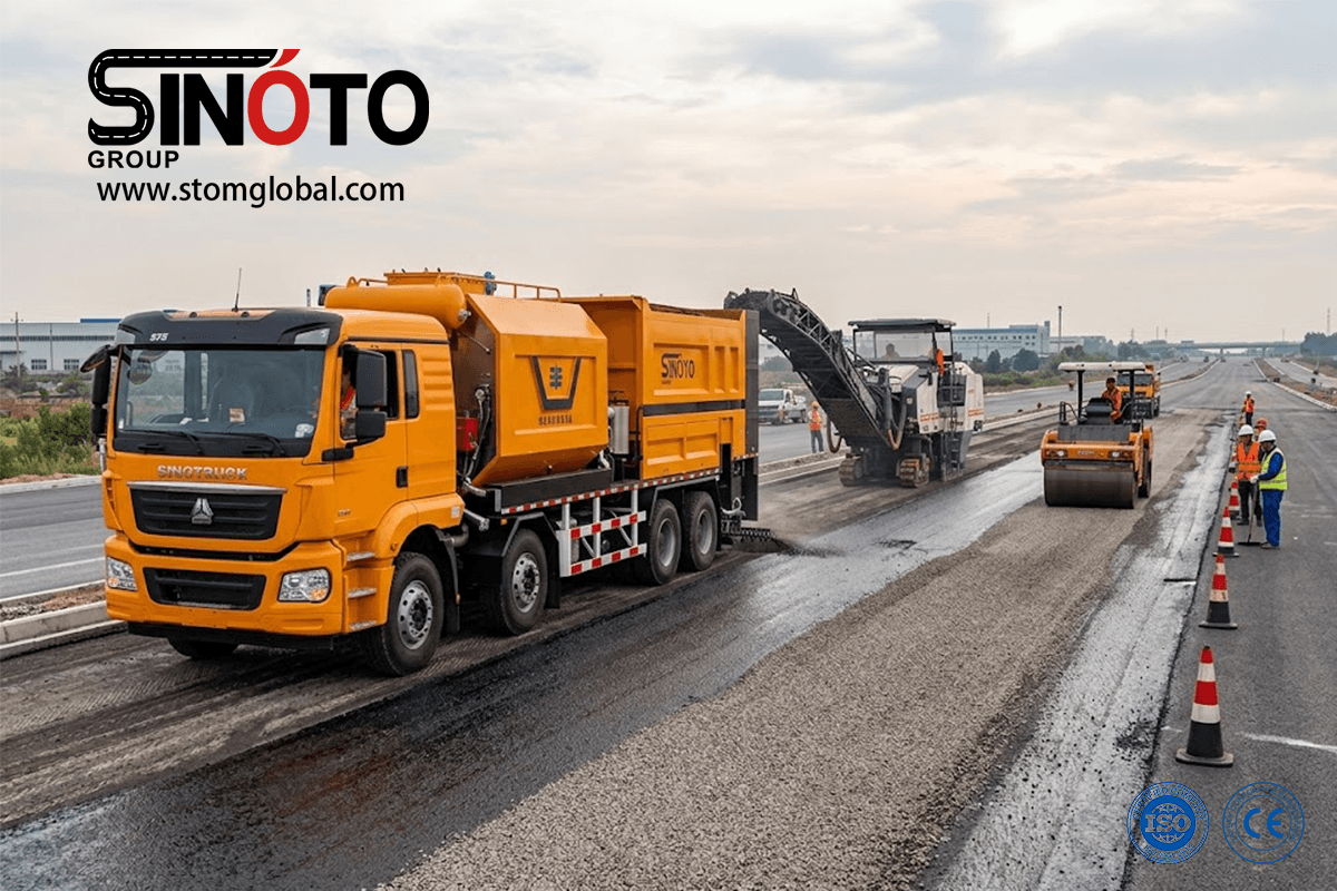 Asphalt Synchronous Chip Sealer