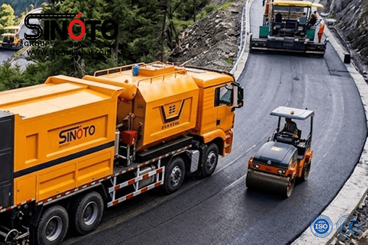 Asphalt Synchronous Chip Sealer