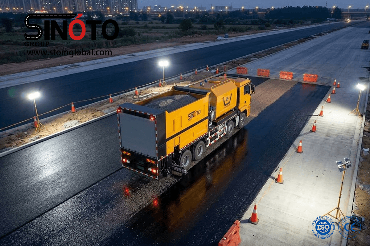 Asphalt Synchronous Chip Sealer
