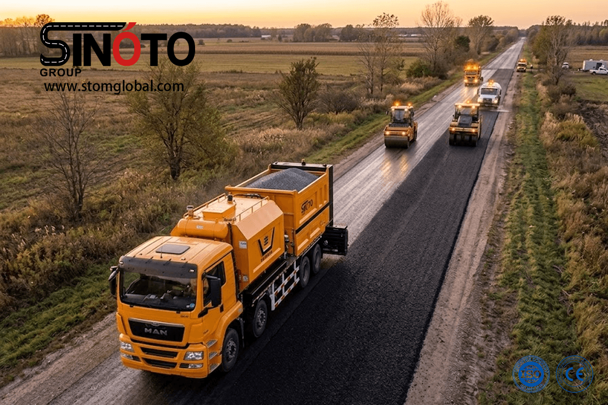 Asphalt Synchronous Chip Sealer