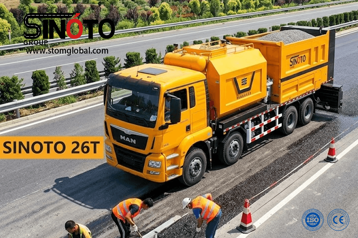 Asphalt Synchronous Chip Sealer