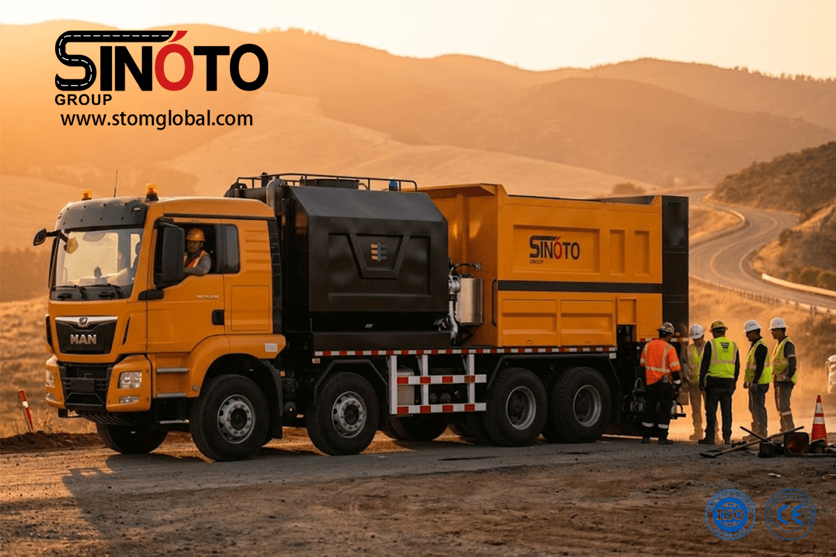 Asphalt Synchronous Chip Sealer