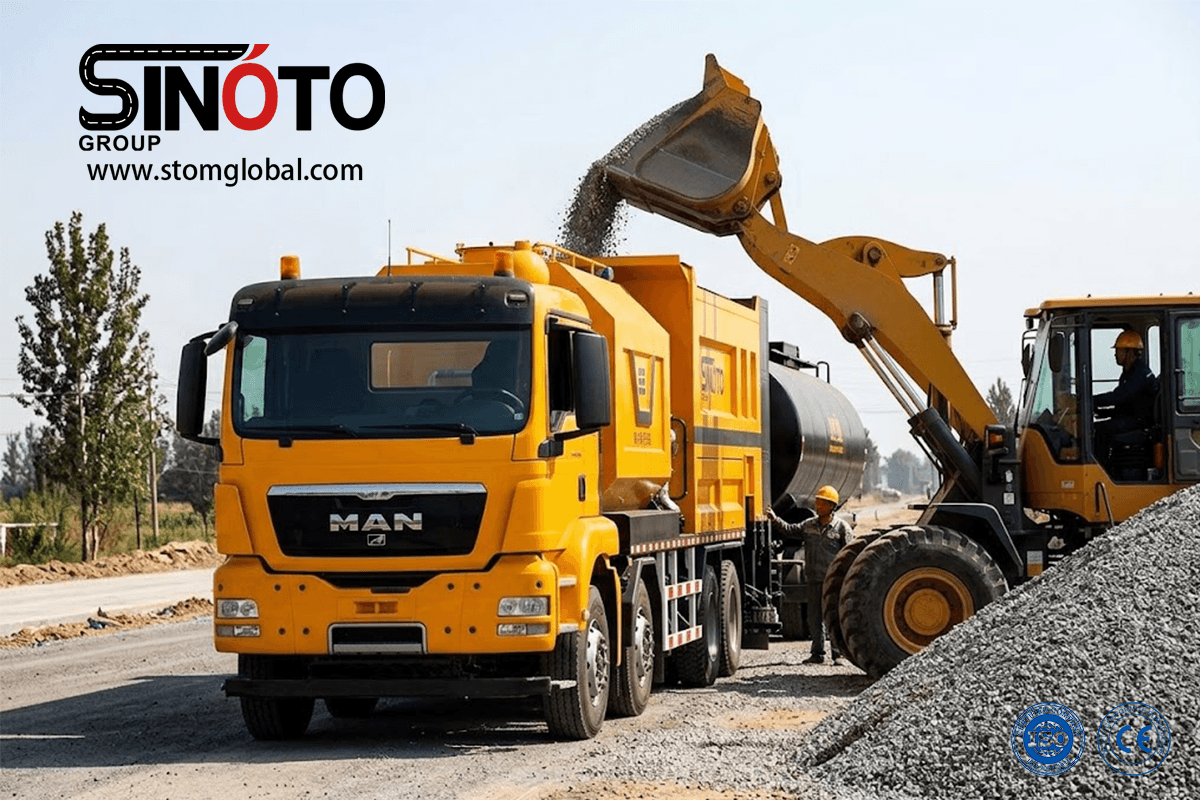 Asphalt Synchronous Chip Sealer