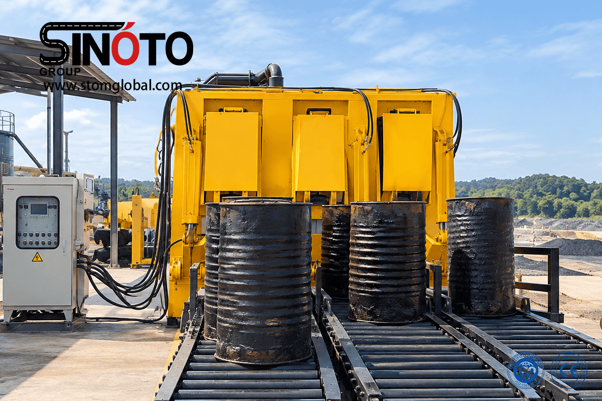 Barrels Bitumen Melting Machine