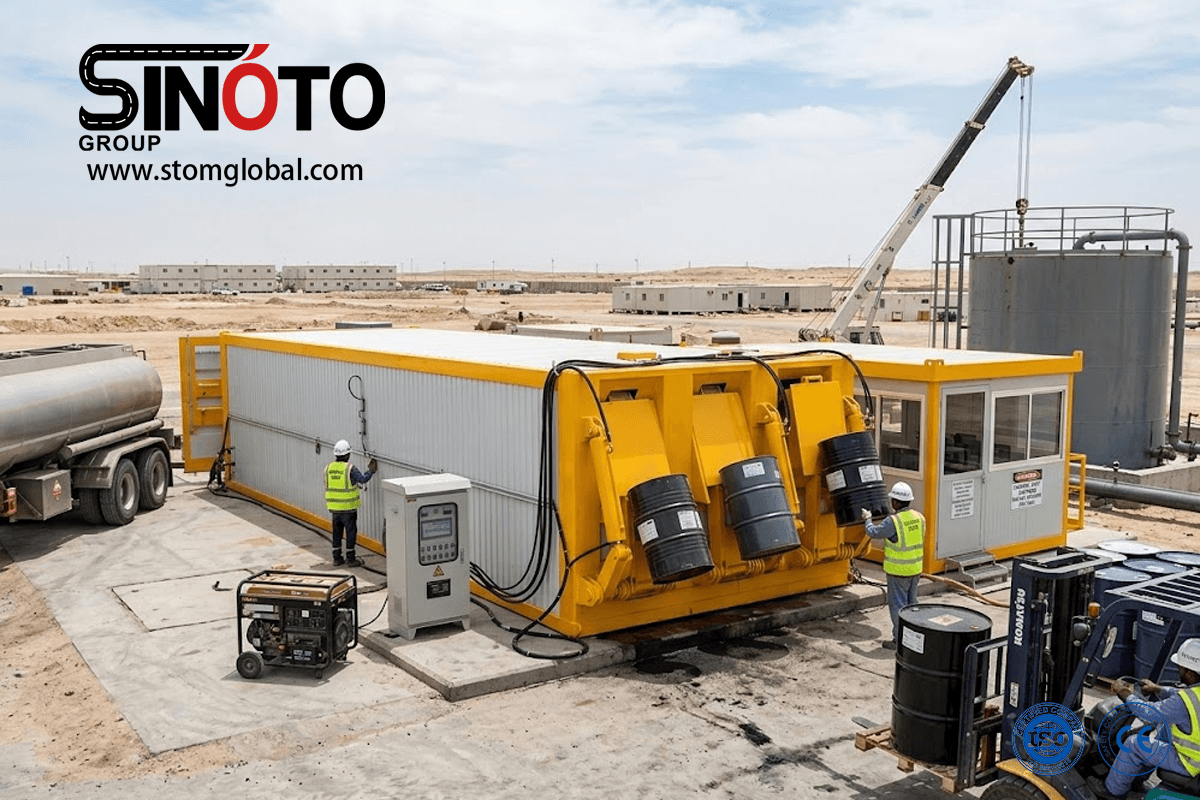 asphalt drum melter