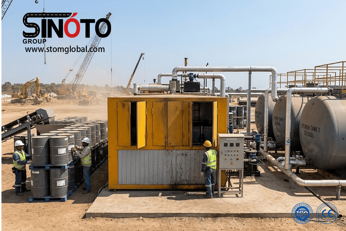 asphalt drum melter