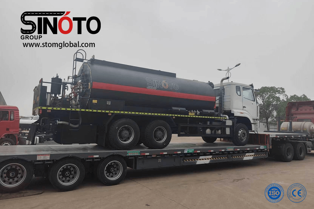 asphalt distributor truck price