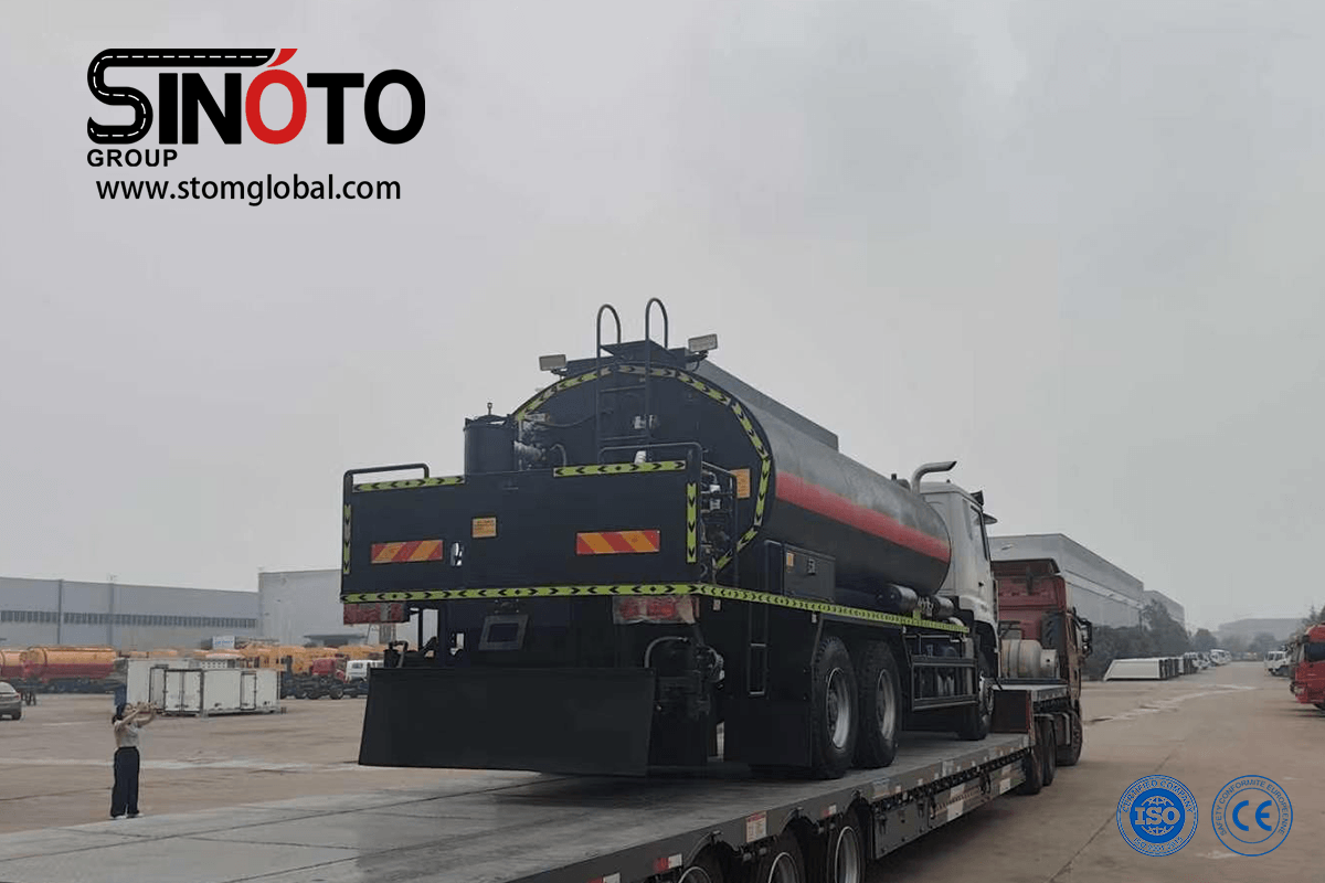 asphalt distributor truck price