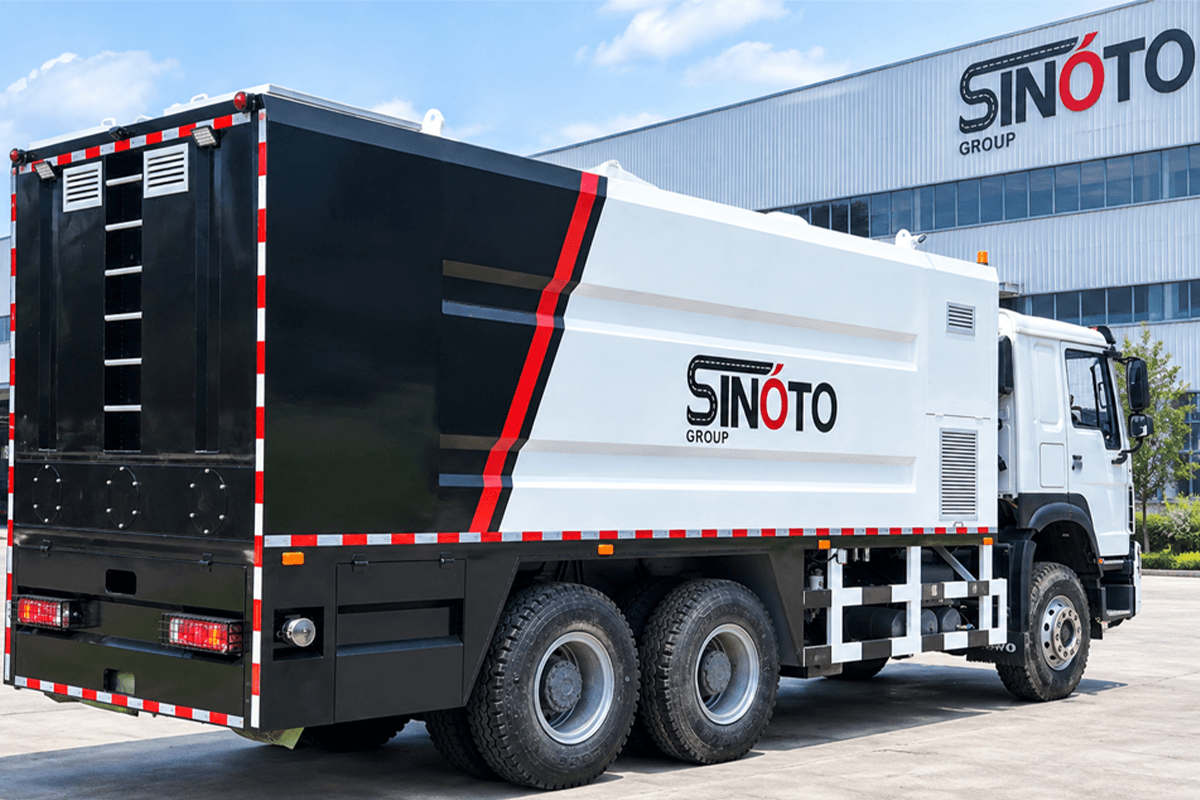cement distributor truck