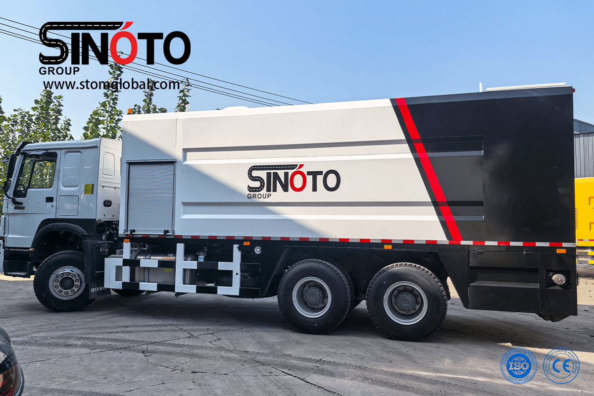 cement distributor truck