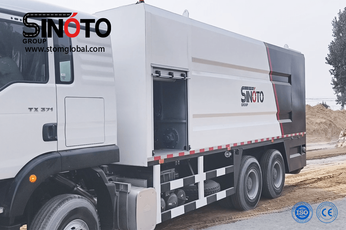 cement distributor truck