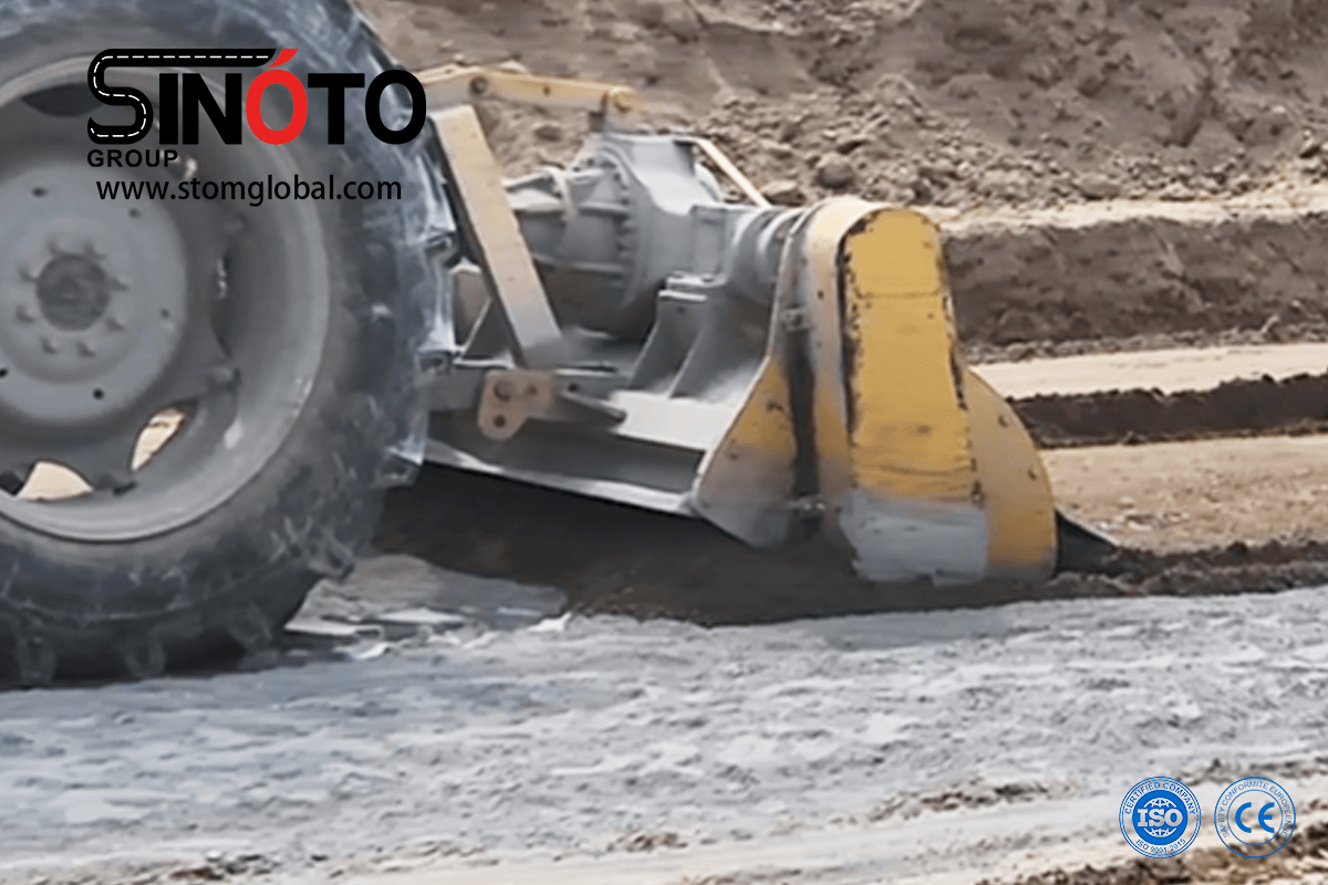 cement powder spreader
