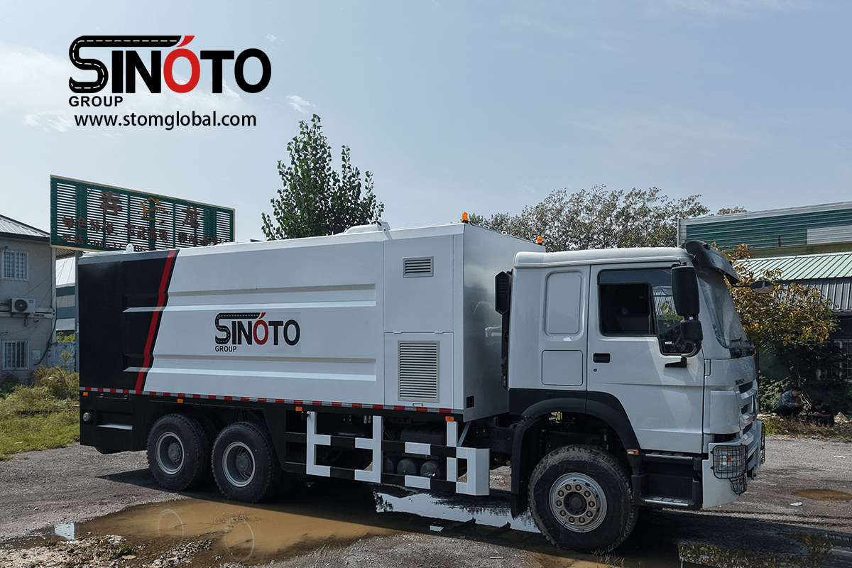 Cement Spreader Truck