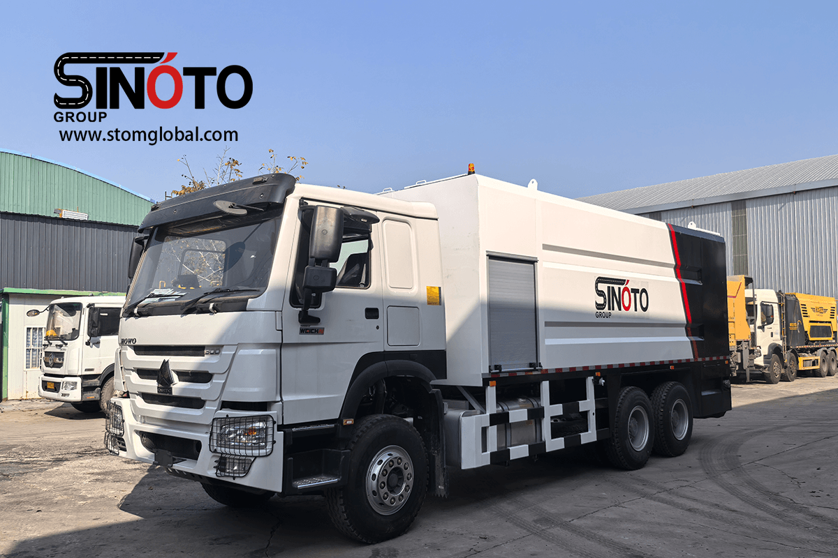 Cement Spreader Truck