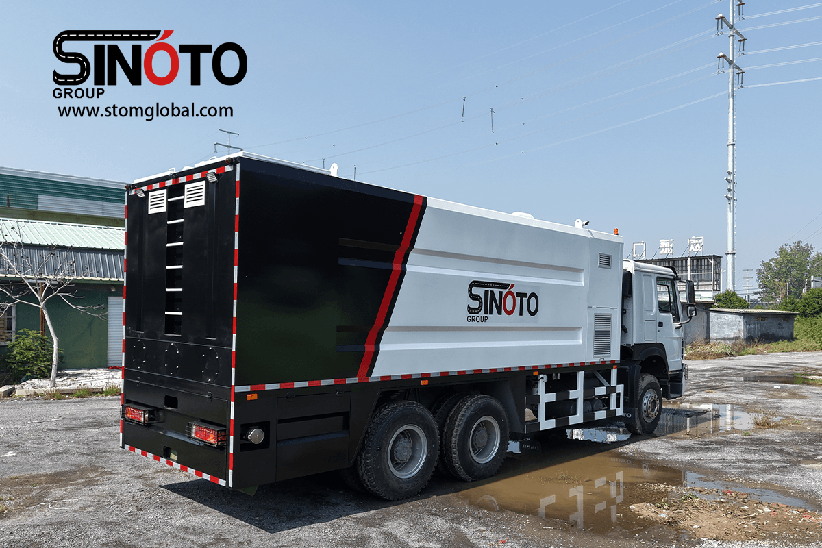 Cement Spreader Truck