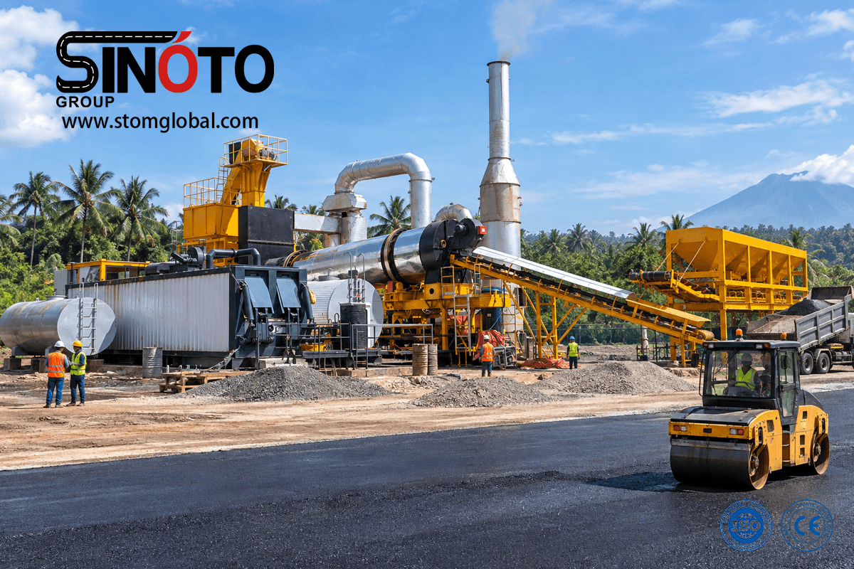 Continuous Asphalt Mixing Plant