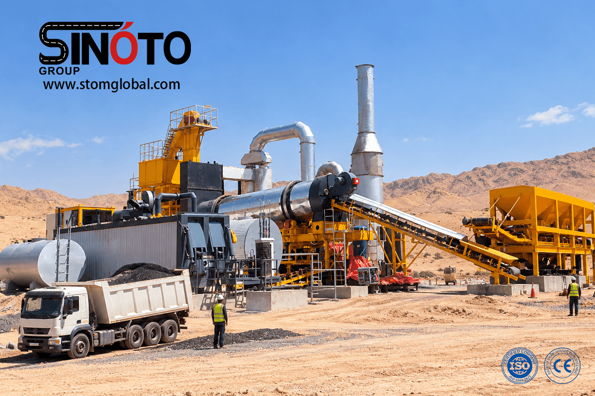 Continuous Asphalt Mixing Plant