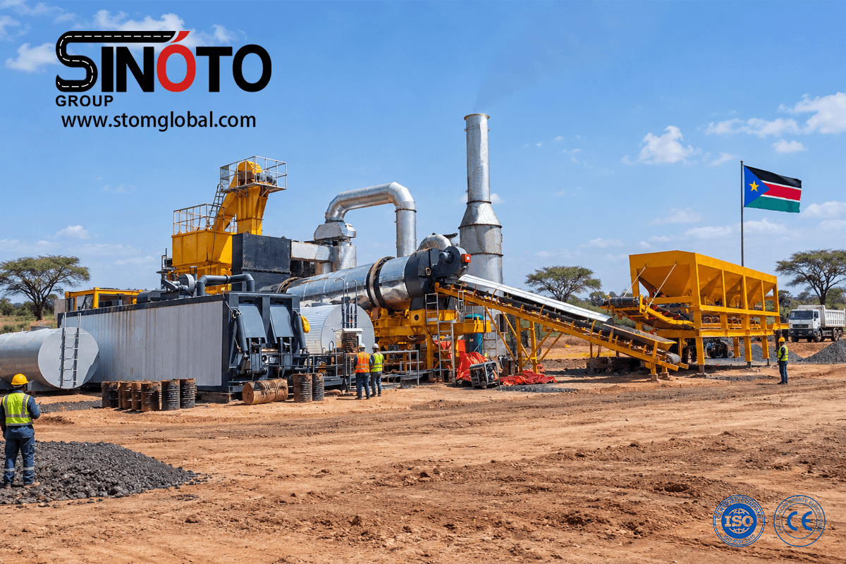 Continuous Asphalt Mixing Plant