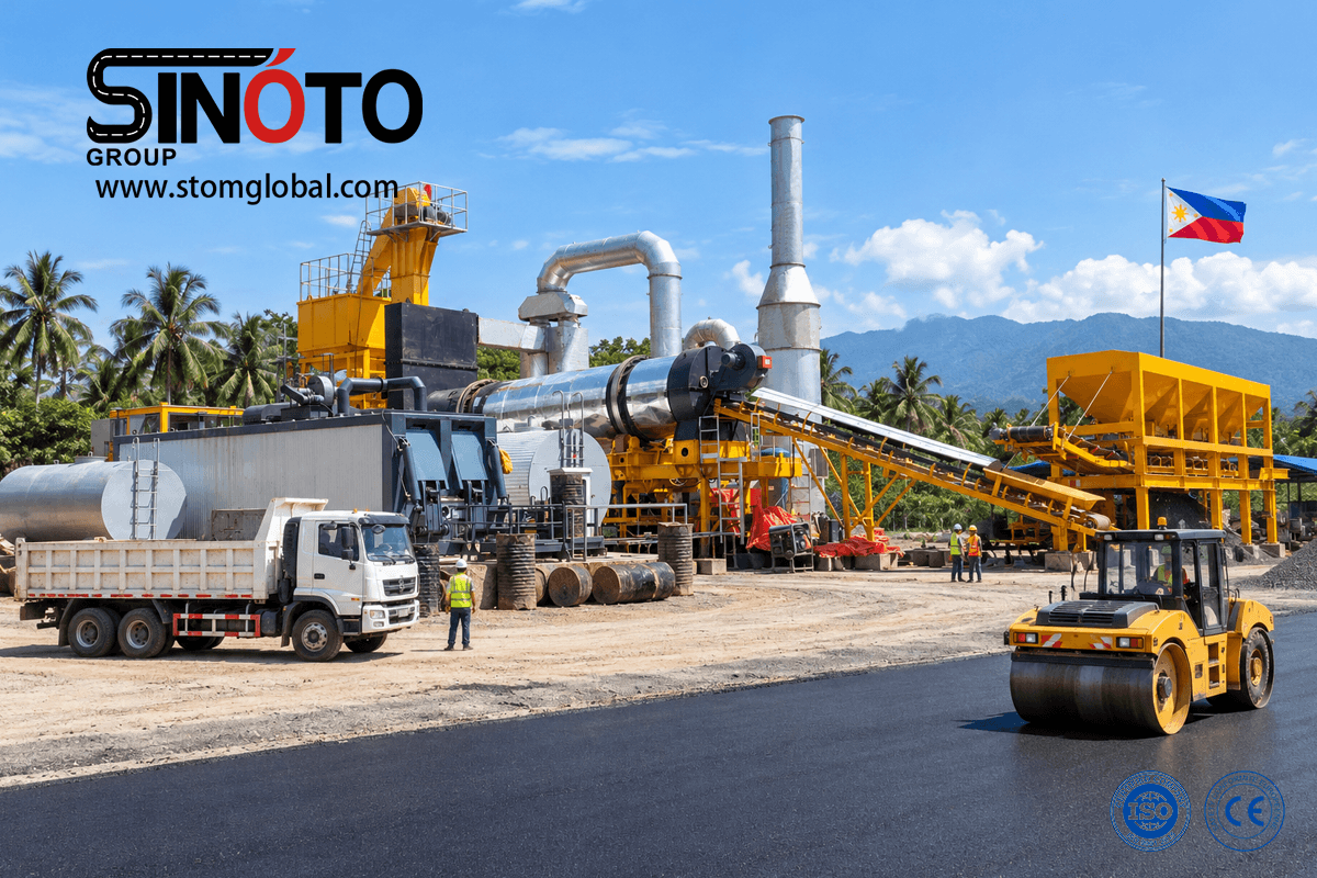 Continuous Asphalt Mixing Plant