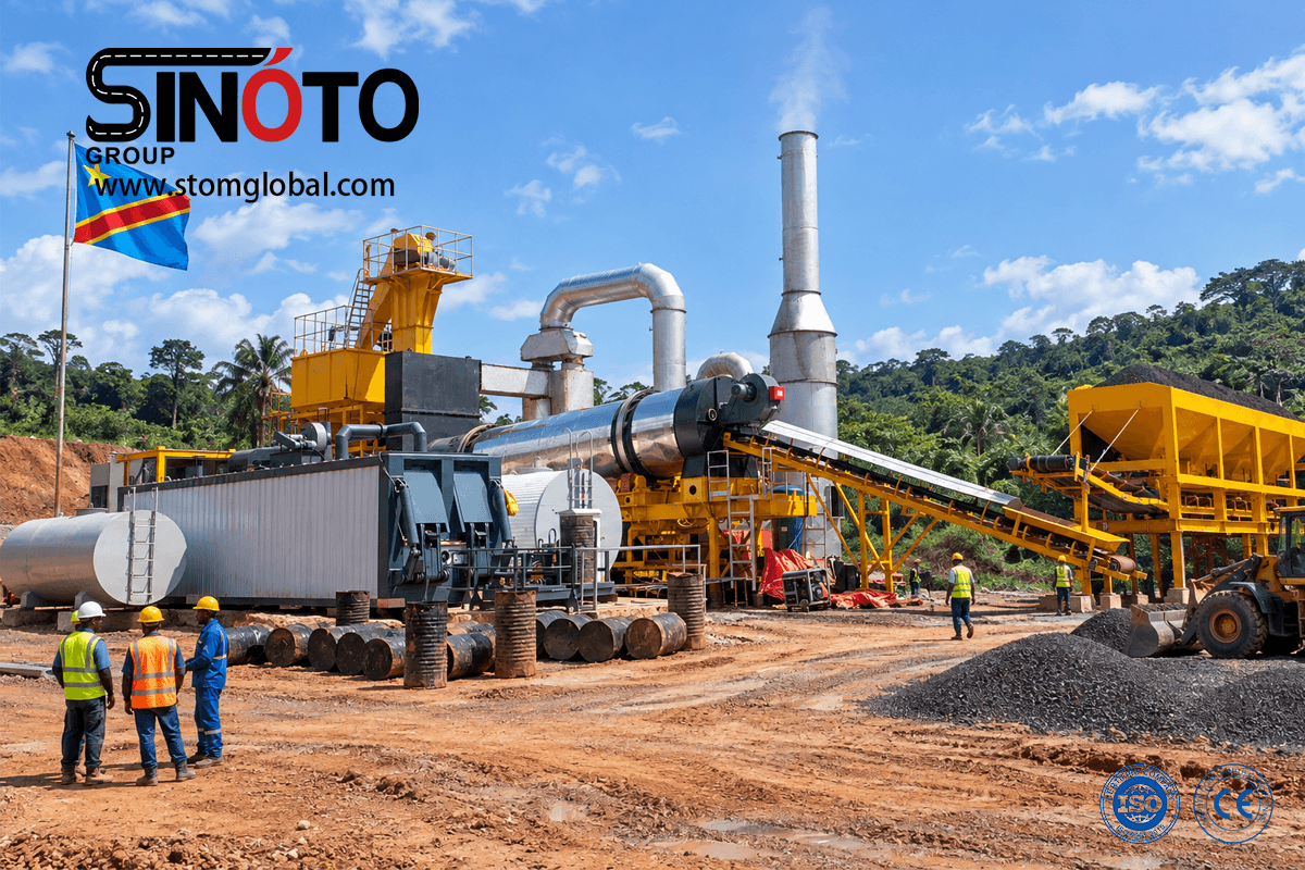 Continuous Asphalt Mixing Plant