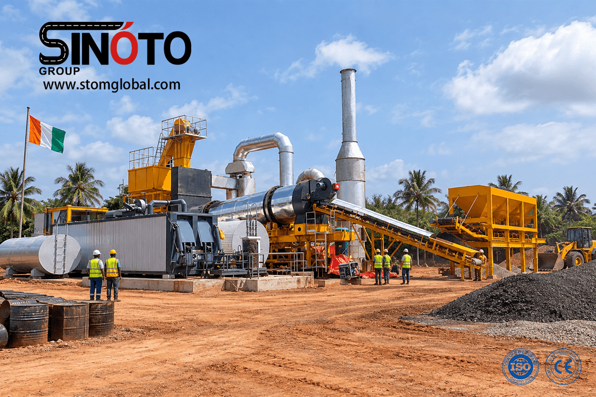 Continuous Asphalt Mixing Plant