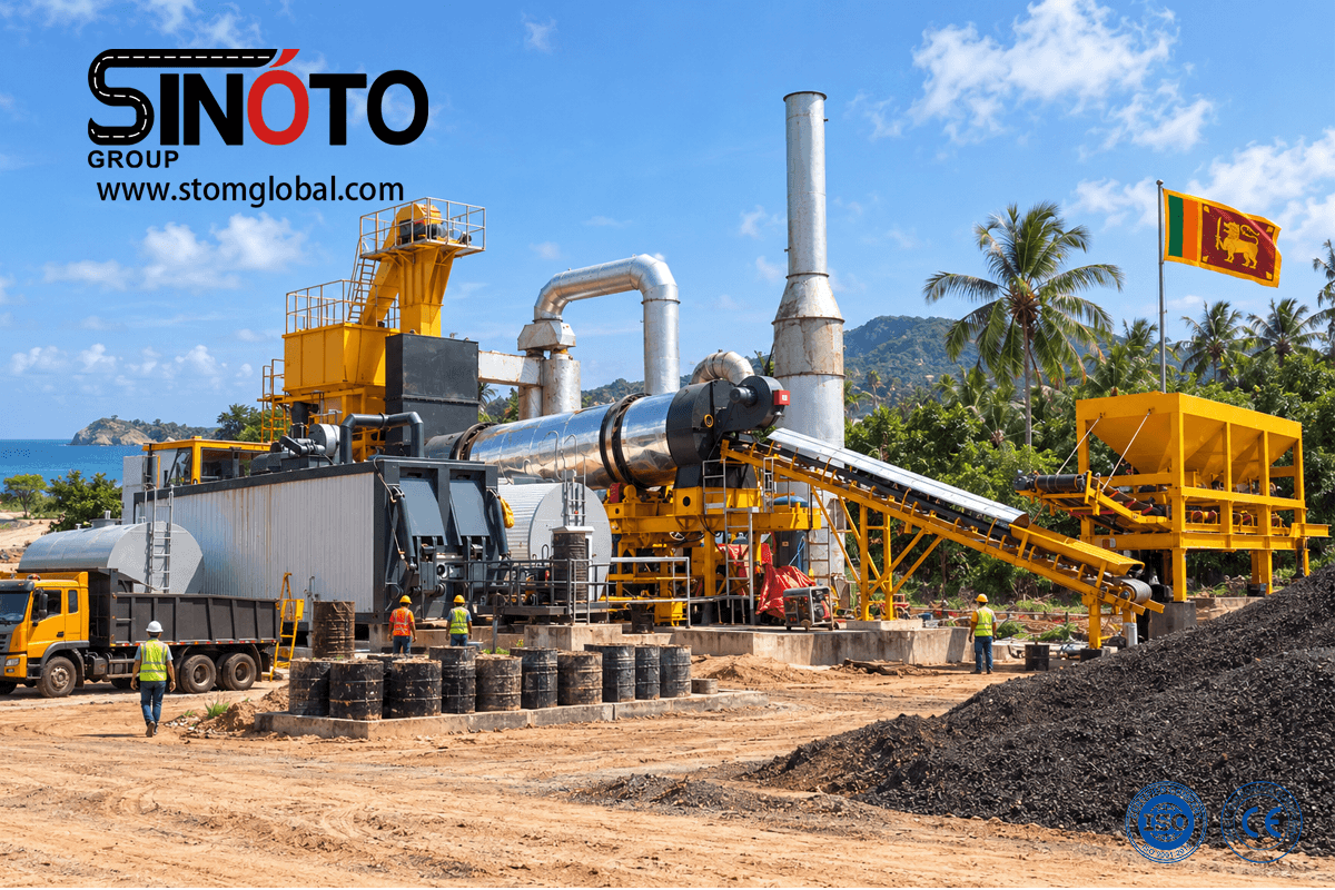 Continuous Asphalt Mixing Plant