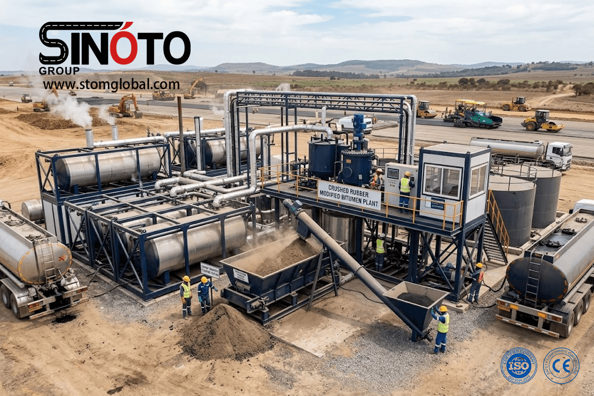 Crumb Rubber Modified Bitumen Plant
