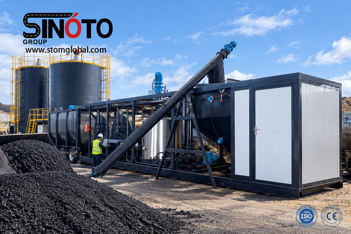 Crumb Rubber Modified Bitumen Plant