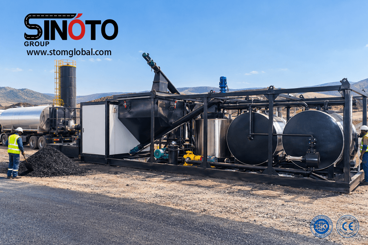 Crumb Rubber Modified Bitumen Plant