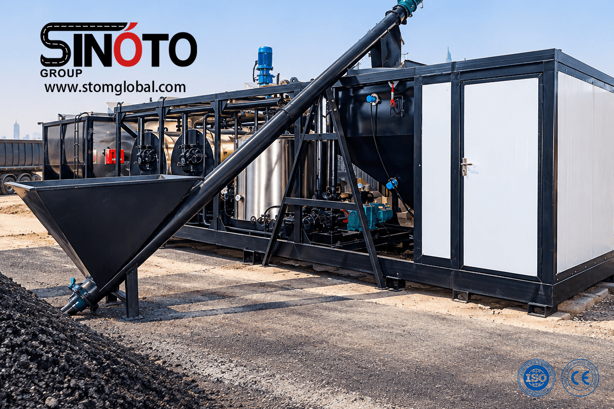 Crumb Rubber Modified Bitumen Plant