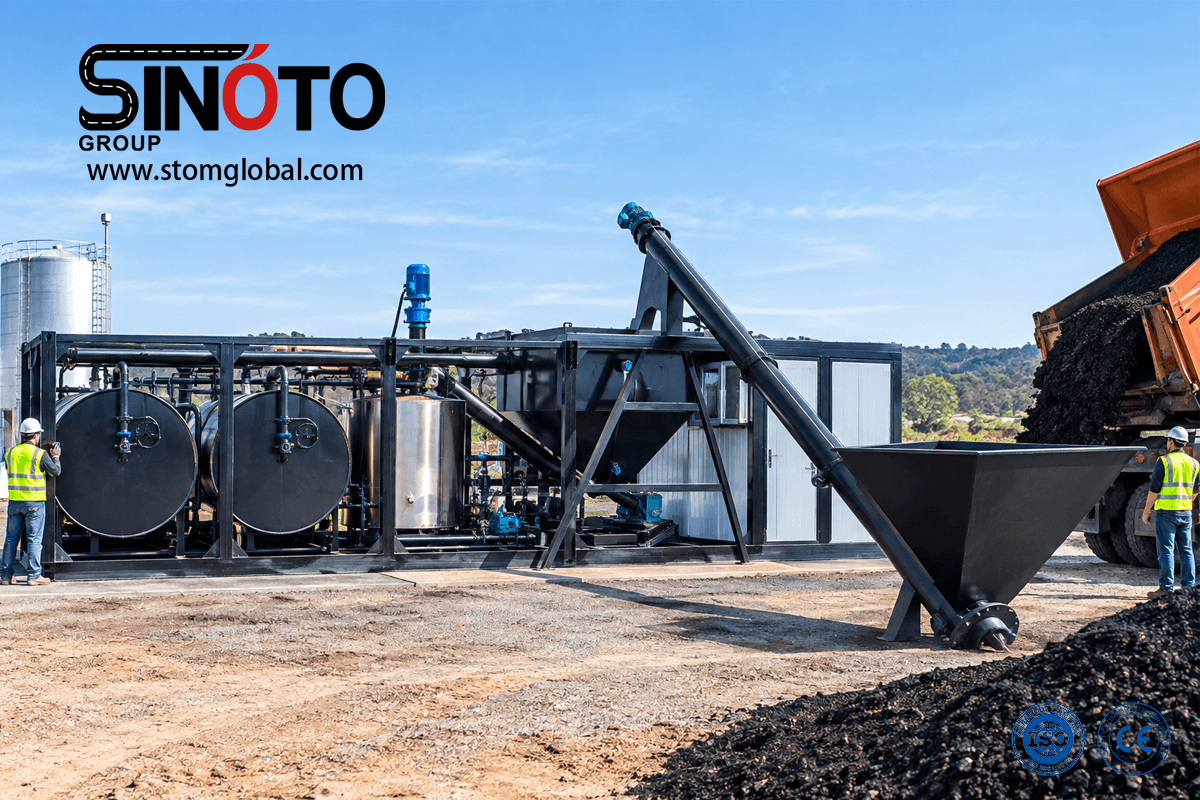 Crumb Rubber Modified Bitumen Plant