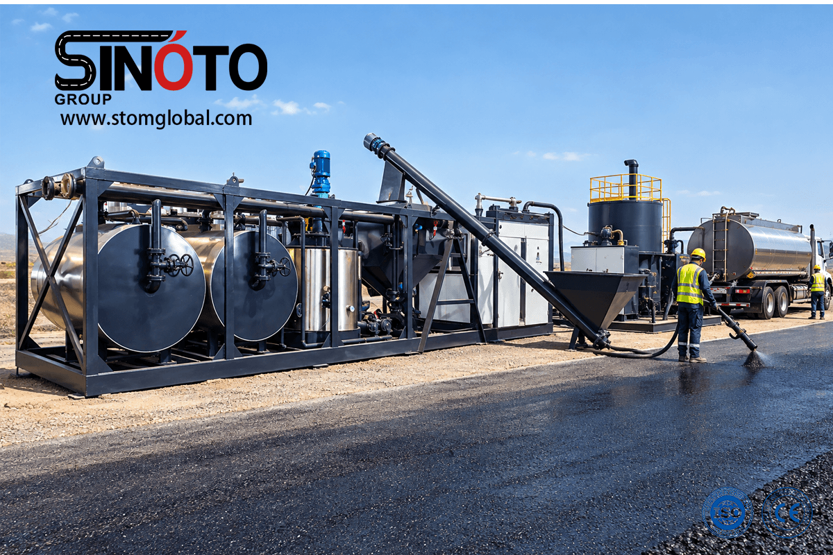 Crumb Rubber Modified Bitumen Plant