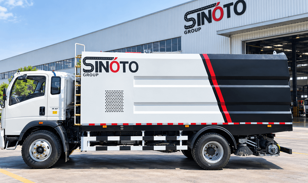 Dustless Suction Sweeper Truck