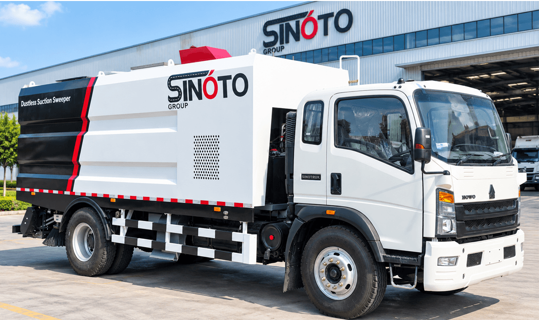 Dustless Suction Sweeper Truck
