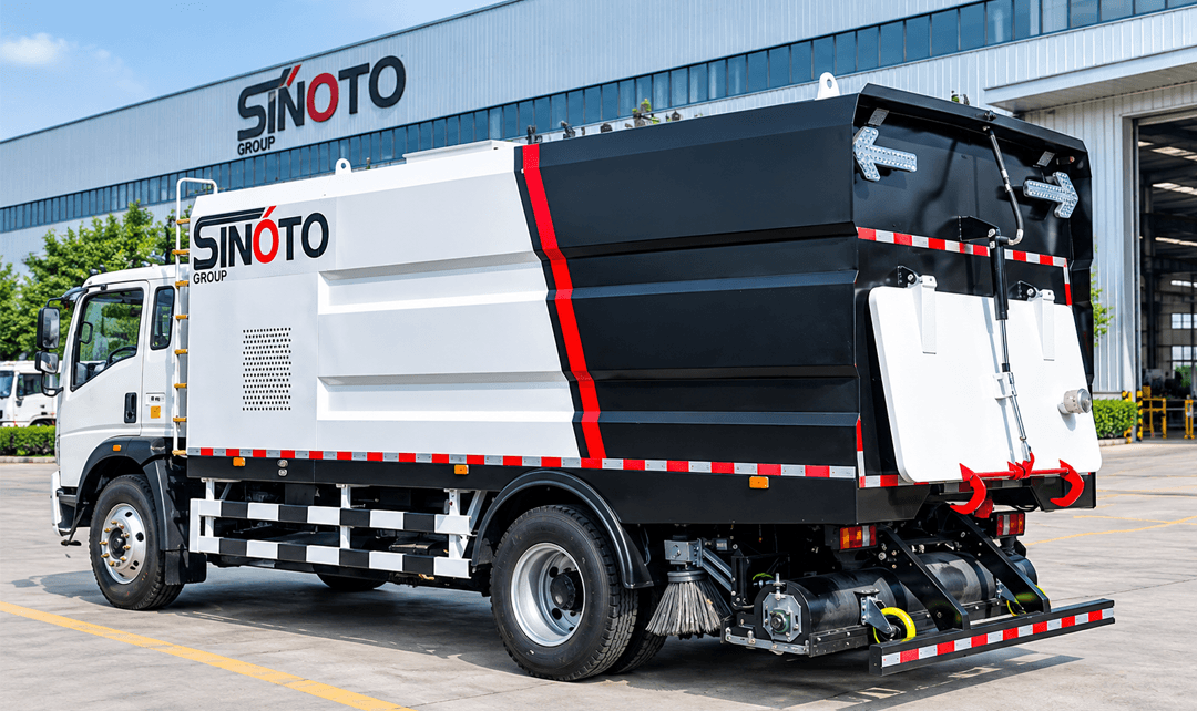Dustless Suction Sweeper Truck