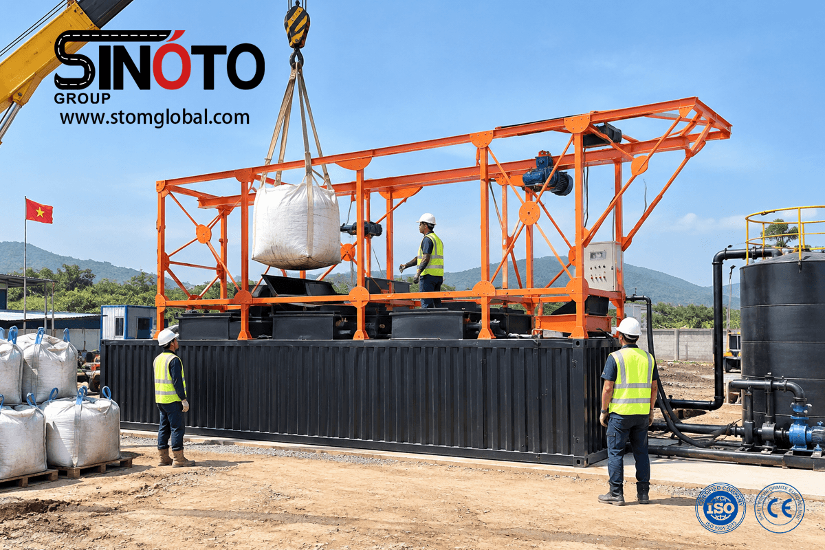 Jumbo Bag Bitumen Melting Machine