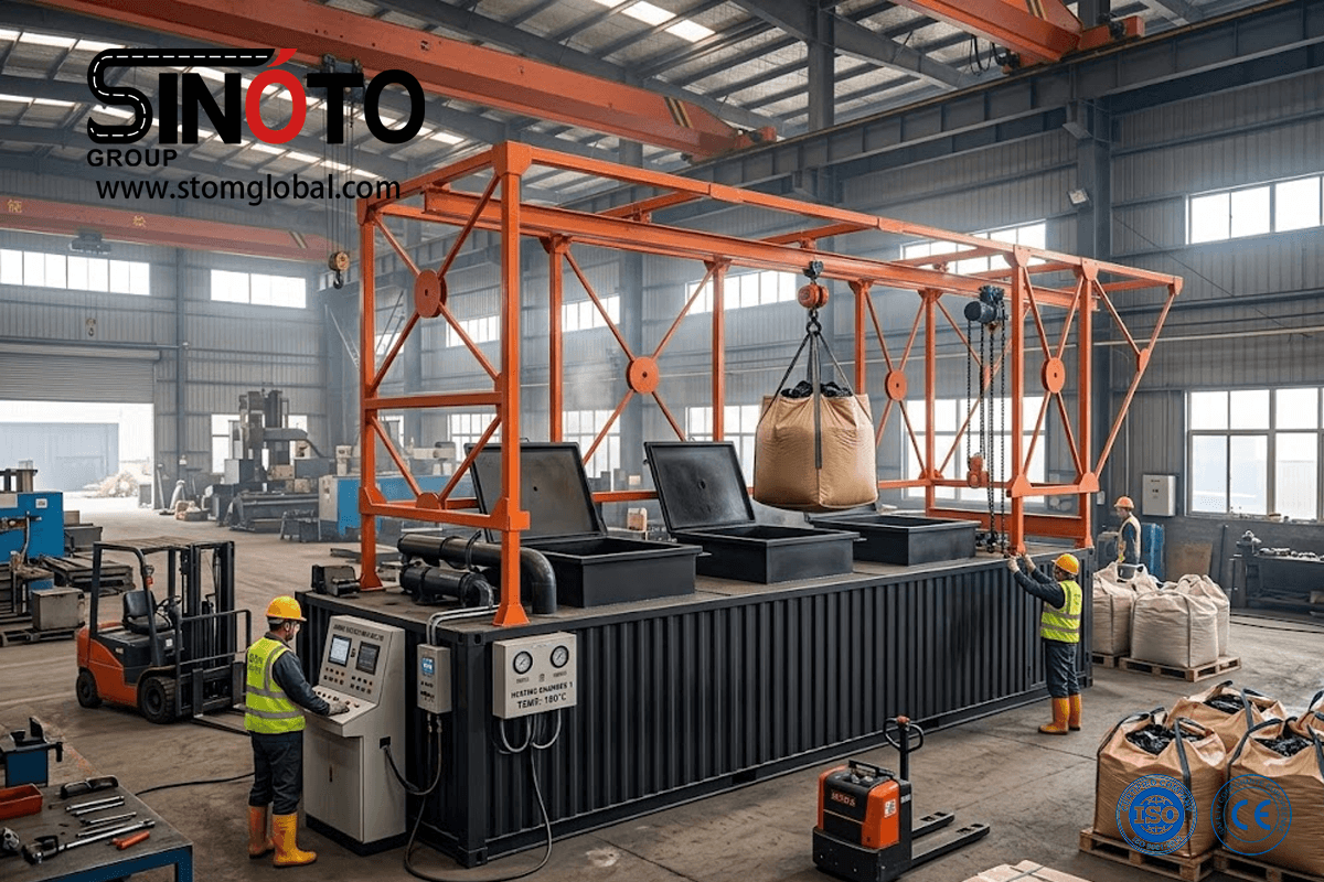 Jumbo Bag Bitumen Melting Machine