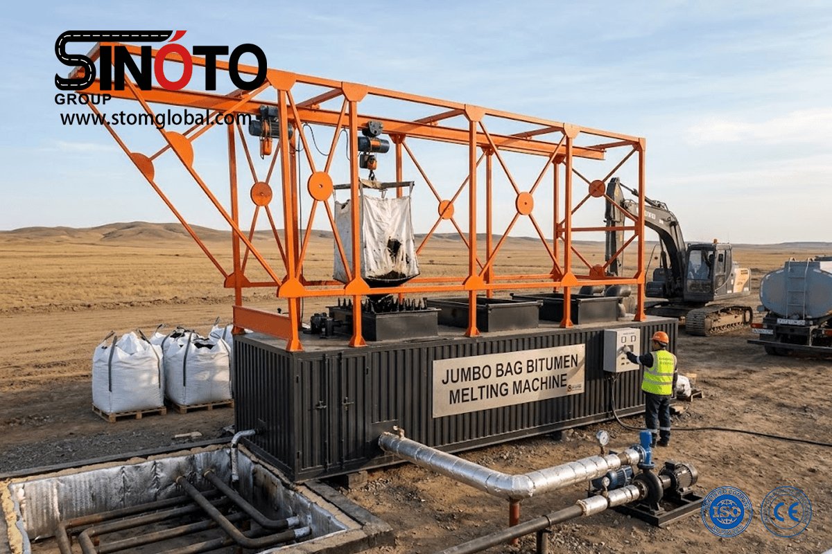 Jumbo Bag Bitumen Melting Machine