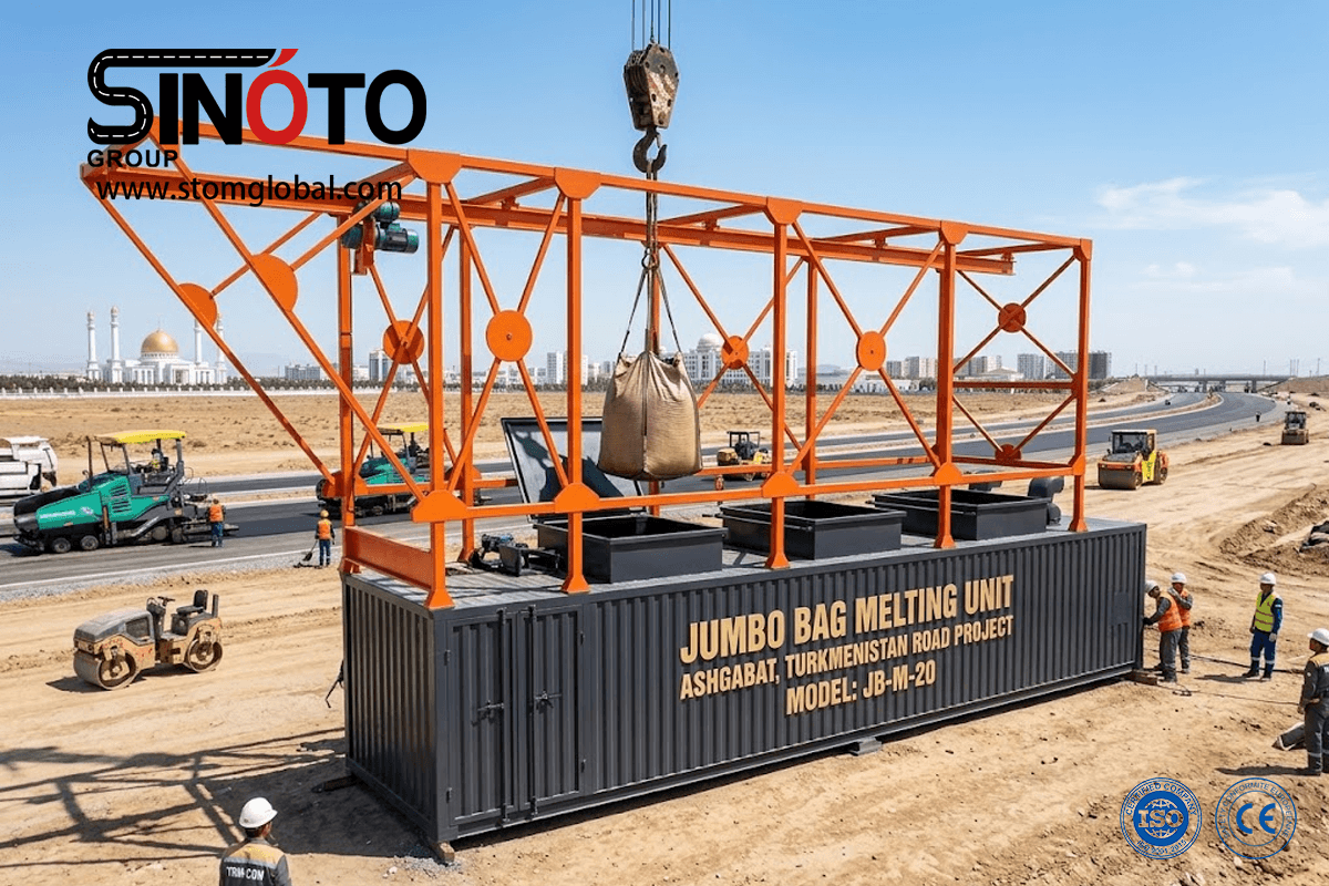 Jumbo Bag Bitumen Melting Machine