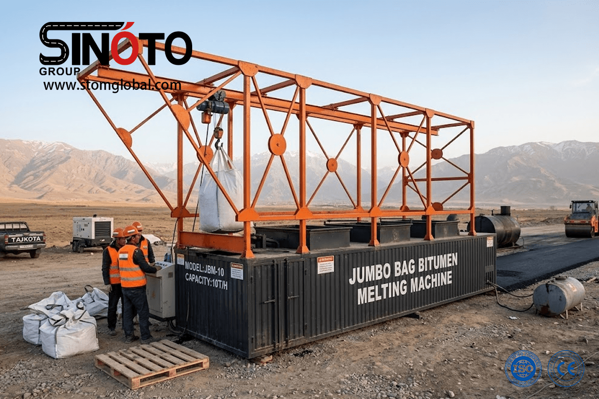 Jumbo Bag Bitumen Melting Machine