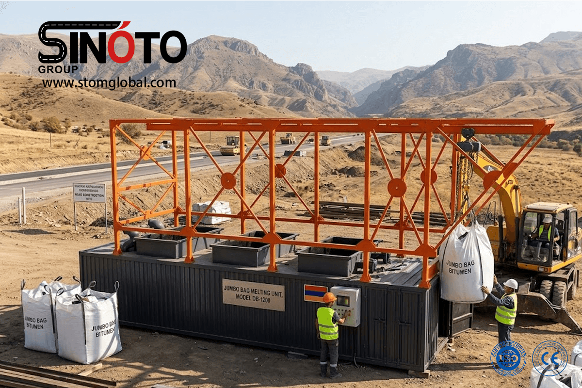Jumbo Bag Bitumen Melting Machine