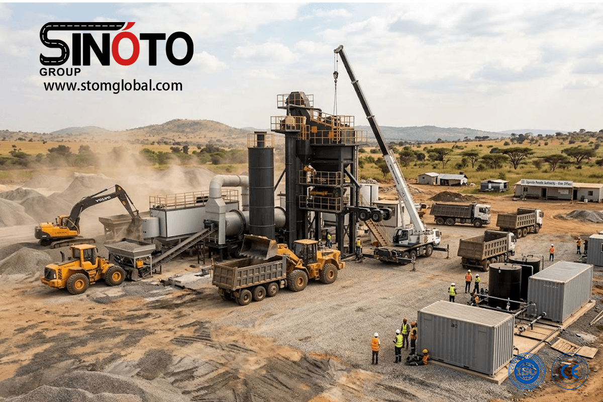 Mobile Asphalt Batching Plant