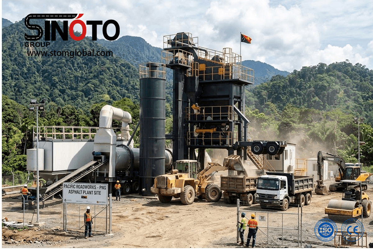 Mobile Asphalt Batching Plant