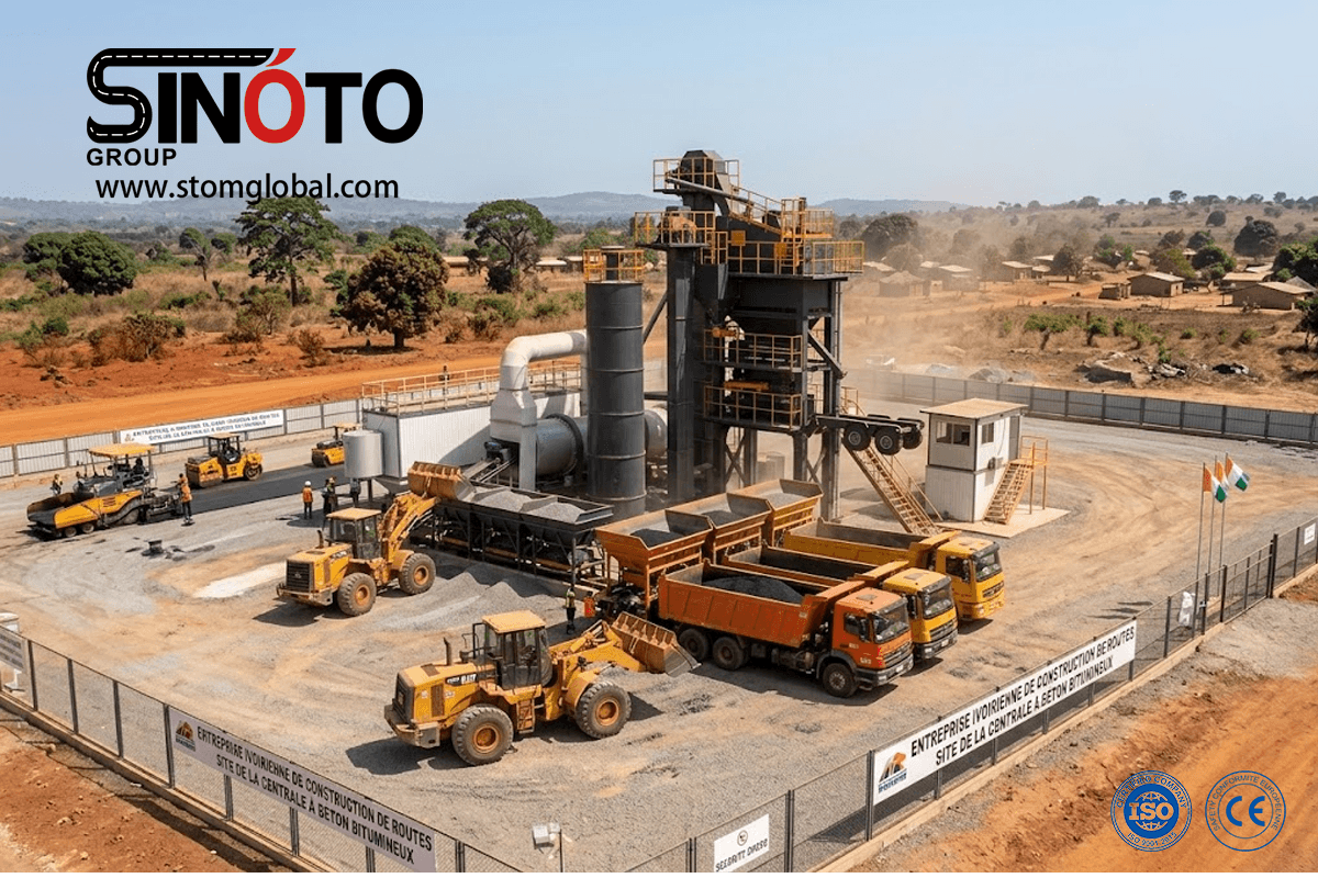 Mobile Asphalt Batching Plant