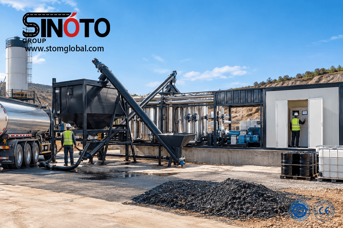 Polymer Modified Bitumen Plant
