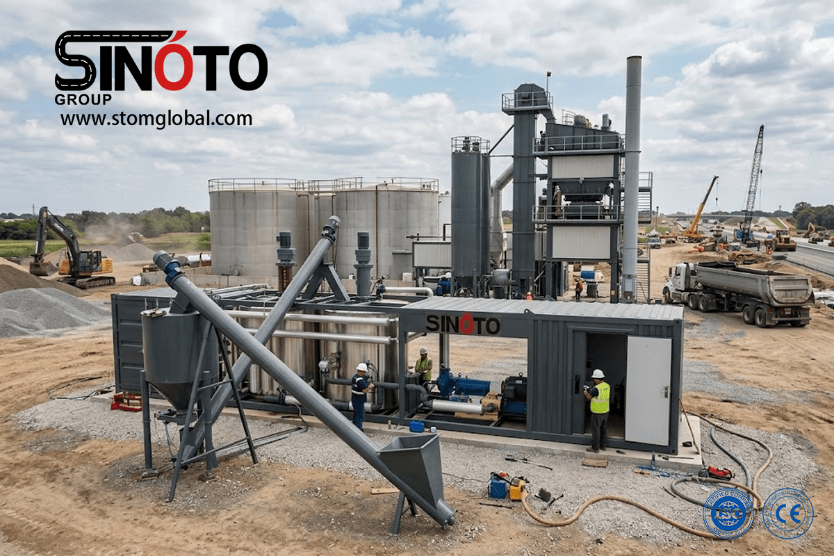 SBS bitumen plant