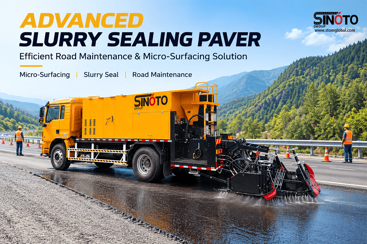 Slurry Sealing Paver