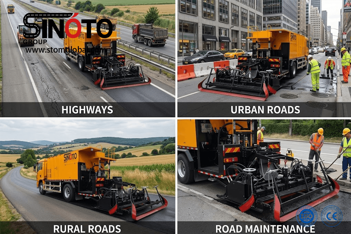 Slurry Sealing Paver